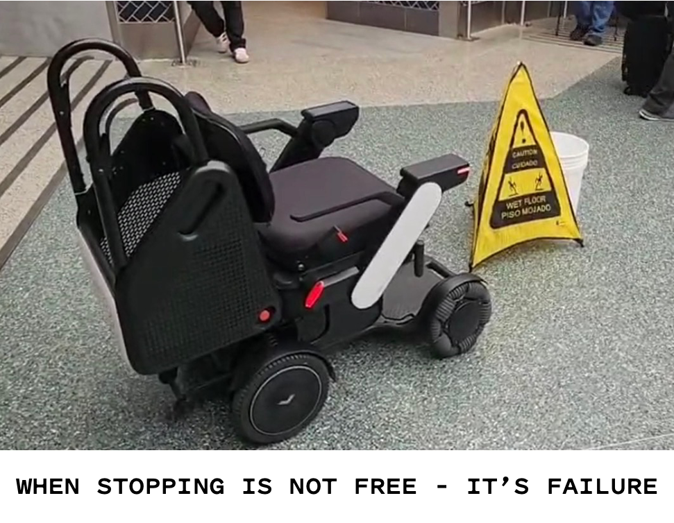 When Stopping is not free - it is failure